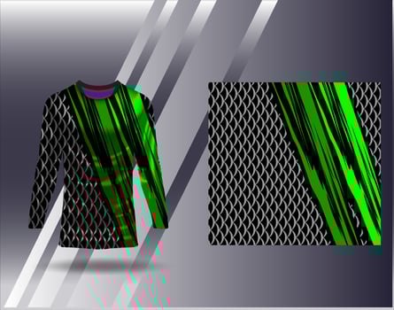 Tshirt sports design for racing  jersey  cycling  football  gaming vector