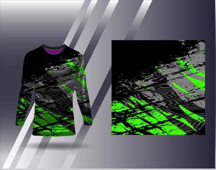 Tshirt sports design for racing  jersey  cycling  football  gaming vector