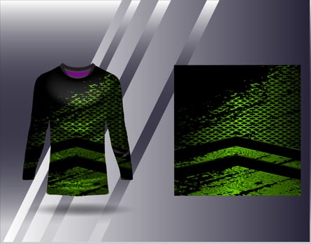 Tshirt sports design for racing  jersey  cycling  football  gaming vector