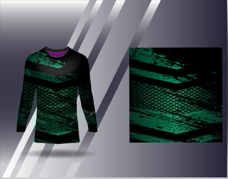 Tshirt sports design for racing  jersey  cycling  football  gaming vector