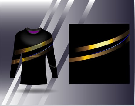 Tshirt sports design for racing  jersey  cycling  football  gaming vector