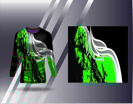 Tshirt sports design for racing  jersey  cycling  football  gaming vector