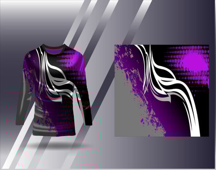 Tshirt sports design for racing  jersey  cycling  football  gaming vector