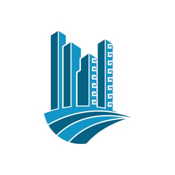 Building logo vector and symbol icon