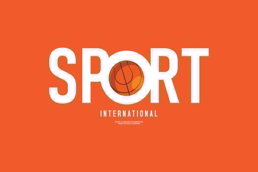 Streetwear sport design template for clothing brand vector
