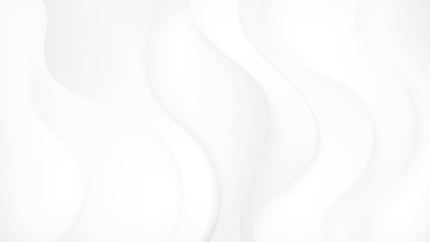 Abstract Gradient white Grey liquid Wave Background vector
