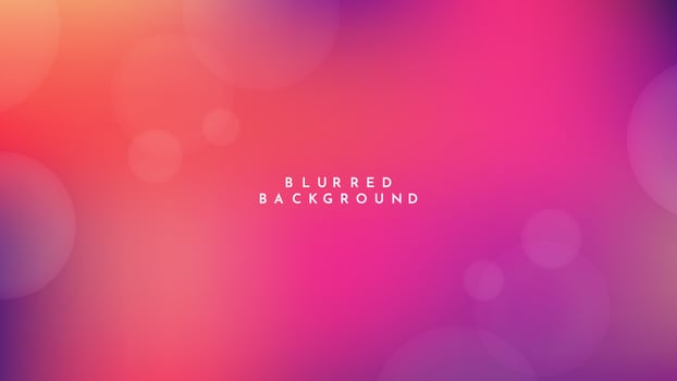 Abstract Colorful purple orange and pink blurred Mesh Background. vector