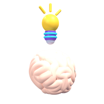 3D Illustration of Theme Learning png