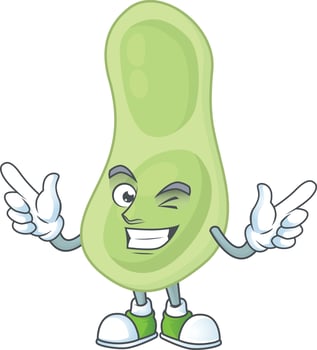Staphylococcus pneumoniae Cartoon character vector