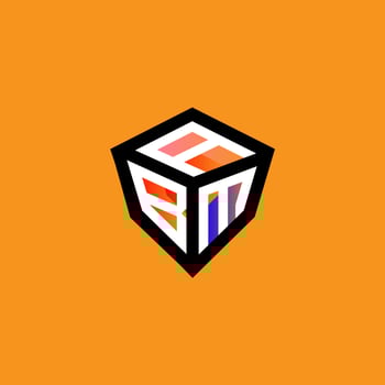 ABM letter logo creative design with vector graphic, ABM simple and modern logo.