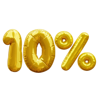 10 Percent Discount png