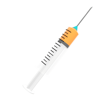 3D SYRINGE ILLUSTRATION png