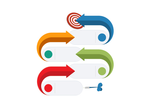 INFOGRAPHIC BUSSINESS OBJECT WORK DESIGN png