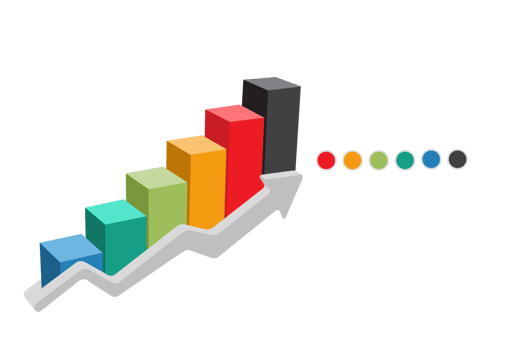 INFOGRAPHIC BUSSINESS OBJECT WORK DESIGN png