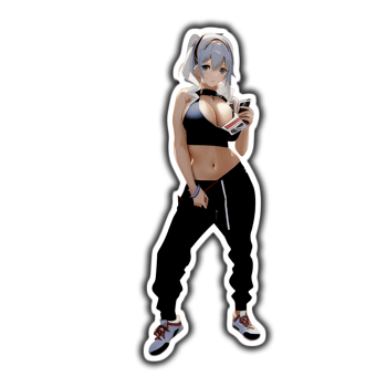 Stylish Hot Anime Character Pose png