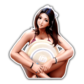 Hot Pose of Anime Girl png