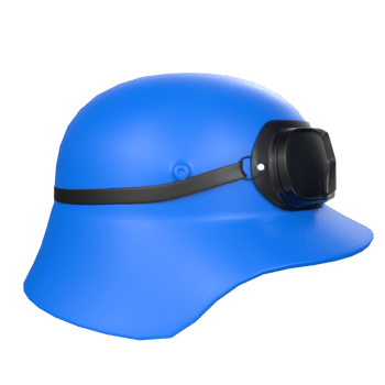 Helmet isolated on transparent png