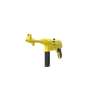 MP40 weapon isolated on transparent png