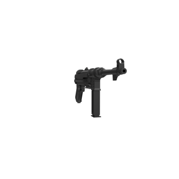 MP40 weapon isolated on transparent png