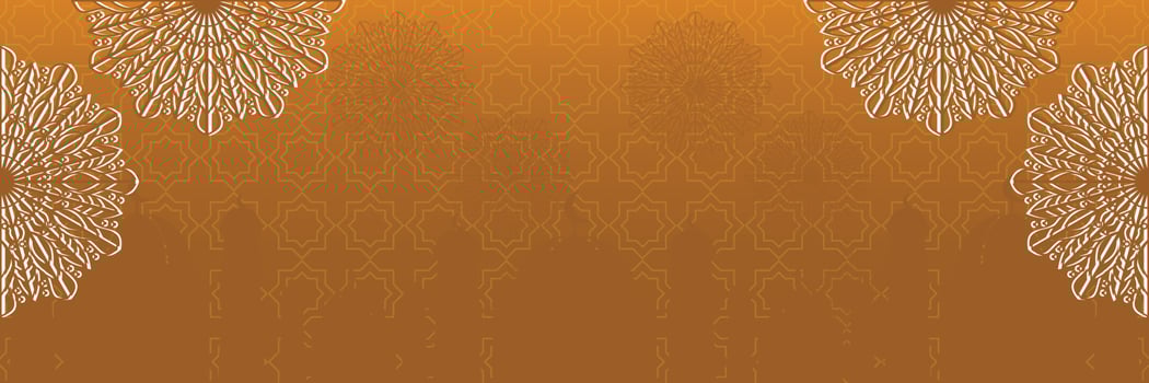 Islamic theme background, with beautiful mandala ornament. vector template for banners, greeting cards for Islamic holidays.