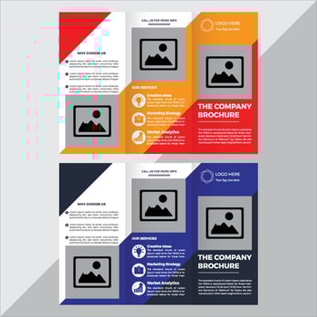Corporate Flyer Template vector