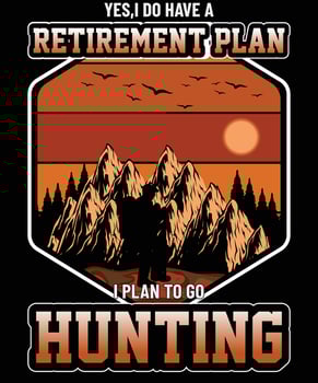 Hiking t shirt design vector