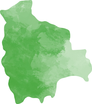 watercolor painting of bolivia map. png