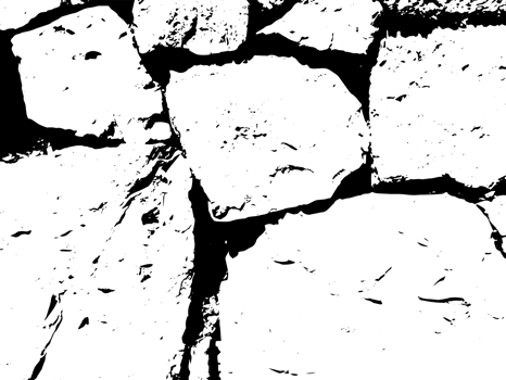 Rustic cracked texture with many cracks and scratches. Abstract background. PNG graphic illustration with transparent background.