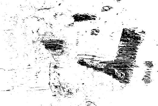 Rustic grunge texture with grain and stains. Abstract noise background. PNG graphic illustration with transparent background.