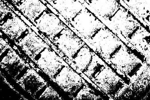 Rustic grunge texture with grain and stains. Abstract noise background. PNG graphic illustration with transparent background.