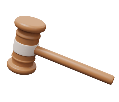 judges hammer 3d png