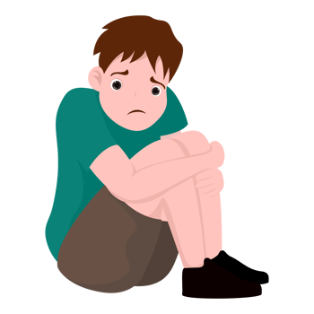Kid boy isolated on background. png