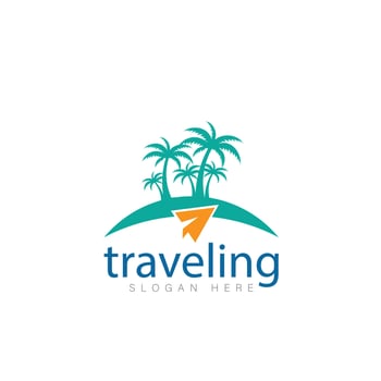traveling vector travel logo design