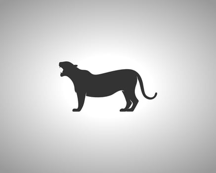 tiger vector silhouette