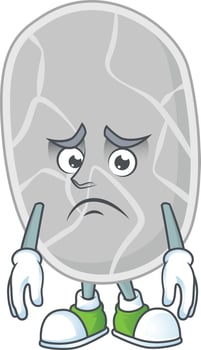 Cartoon character of nitrospirae vector