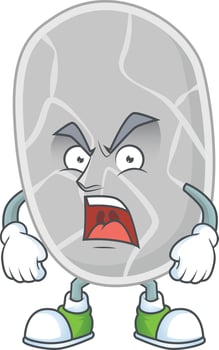 Cartoon character of nitrospirae vector