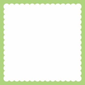 light green color frame pattern on white background vector