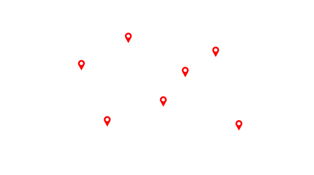 World map white color with red location icon r illustration. World map template with continents, North and South America, Europe and Asia, Africa and Australia png