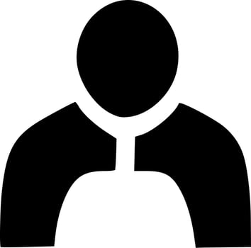 human icon cartoon vector