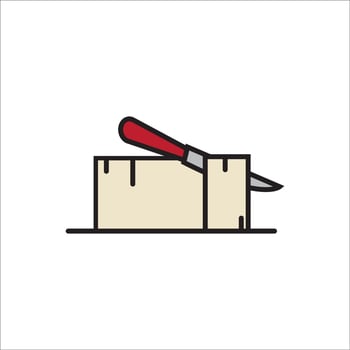 tar cake icon vector design
