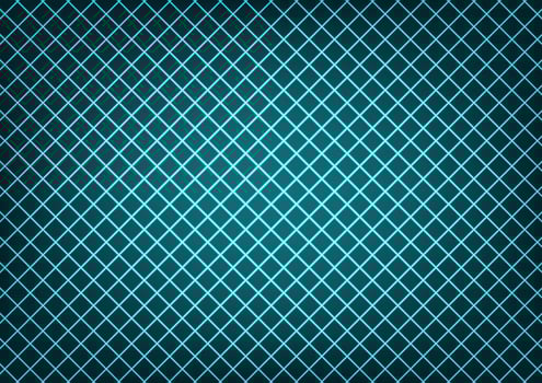 Abstract blue neon net technology light line pattern background vector