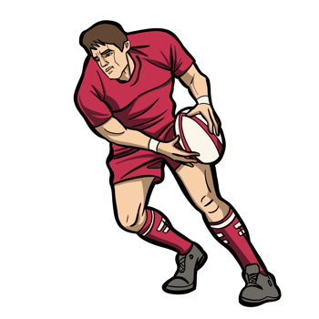 rugby player sport athlete png