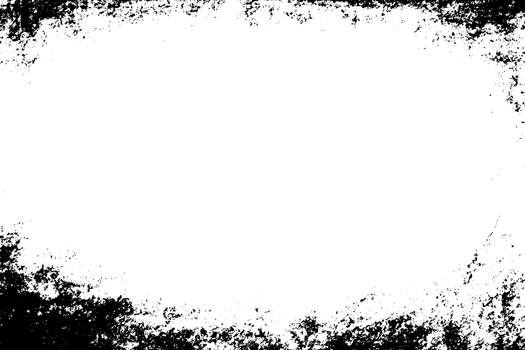 Grunge border texture background. Abstract frame overlay. PNG graphic illustration with transparent background.