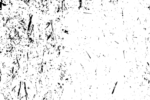 Rustic grunge texture with grain and stains. Abstract noise background. PNG graphic illustration with transparent background.