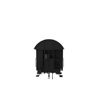 Train vagon isolated on transparent png