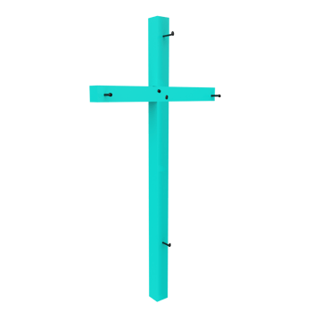 Jesus cross isolated on transparent png