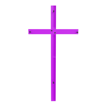 Jesus cross isolated on transparent png