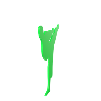 Karate boy isolated on transparent png