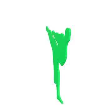 Karate boy isolated on transparent png