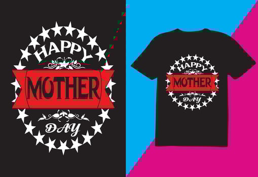 Mother , Day, T-shirt, Design, for  Print Ready vector
